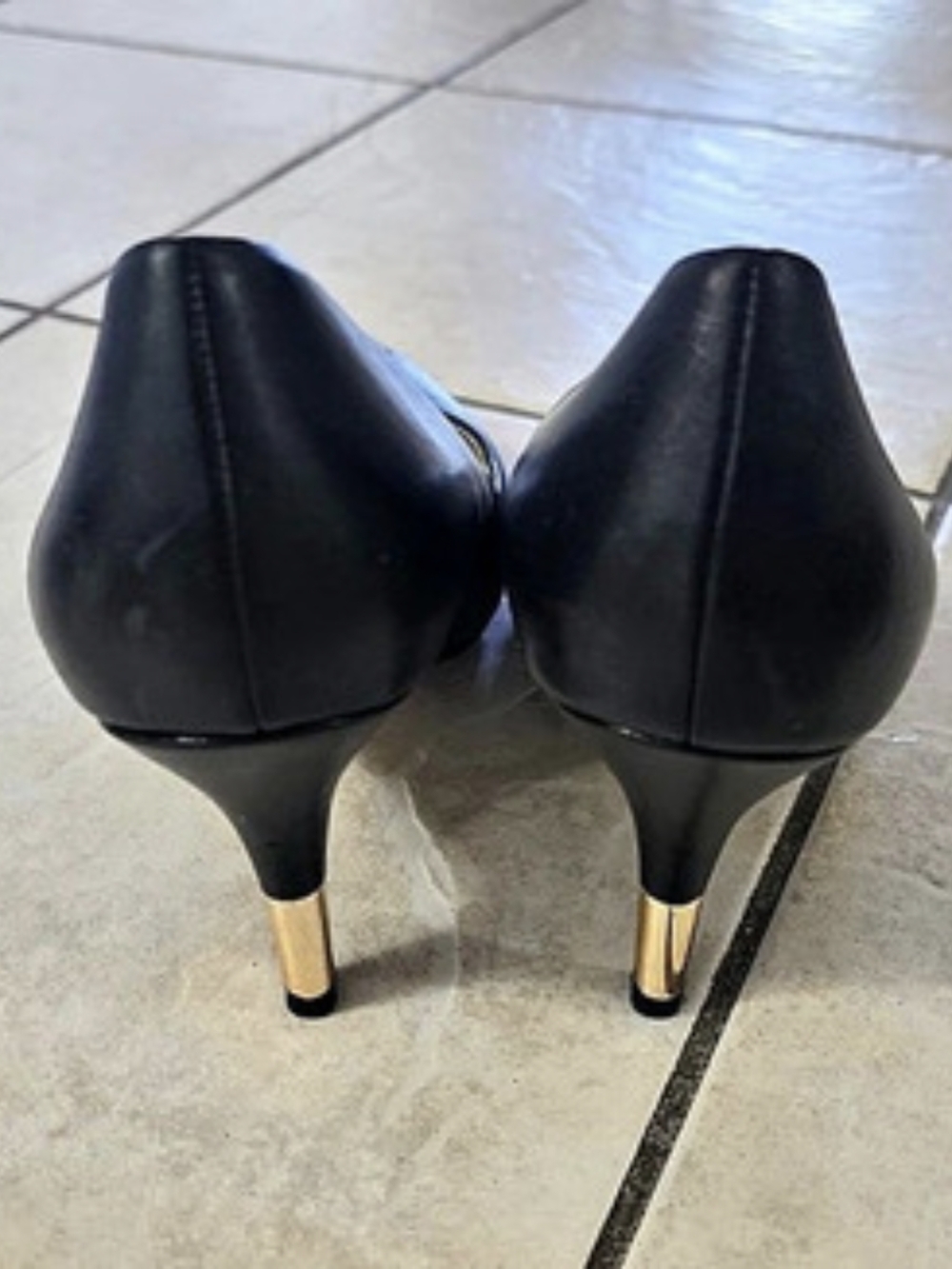 ALDO Black Pointed-Toe Heels